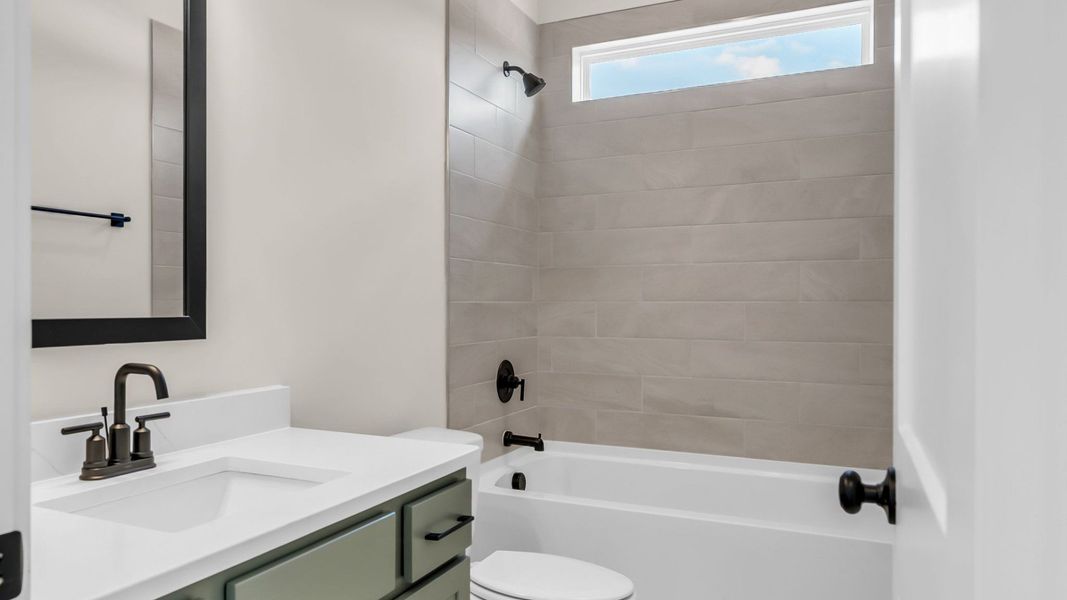 Furnished interior view inside a new home in Brush Creek, Fairview (Image 47). Furnished interior view inside a new home in Brush Creek, Fairview (Image 47).