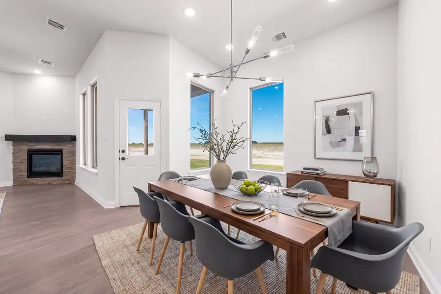 Furnished interior view inside a new home in Berkshire Estates, Mesquite (Image 4).