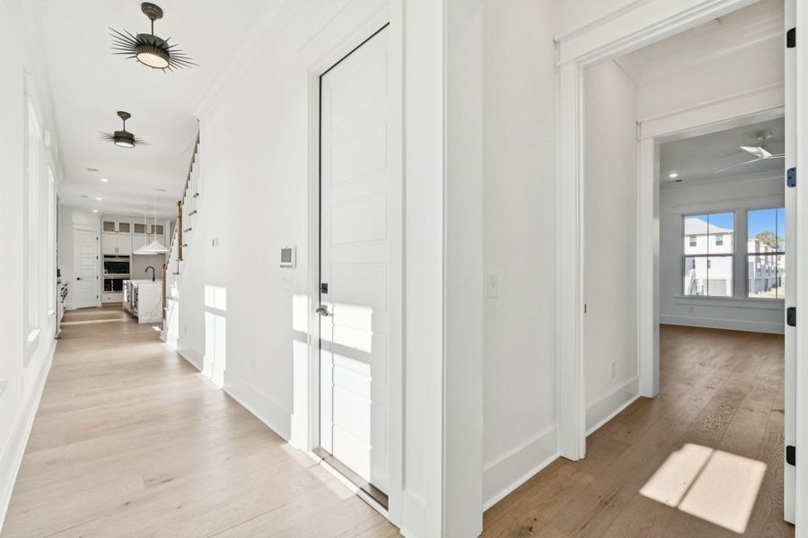 Spacious, unfurnished interior of a new home in Overlook at Copahee Sound, Awendaw (Image 64).