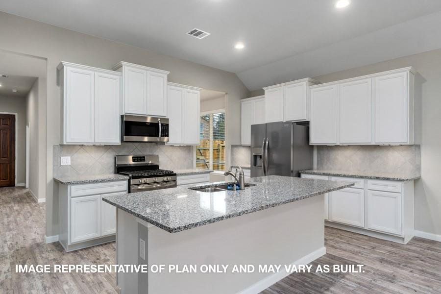 Furnished interior view inside a new home in River Ranch Estates, Dayton (Image 4).