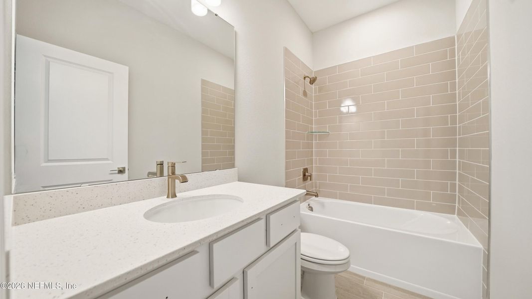 Furnished interior view inside a new home in , Palm Coast (Image 20).