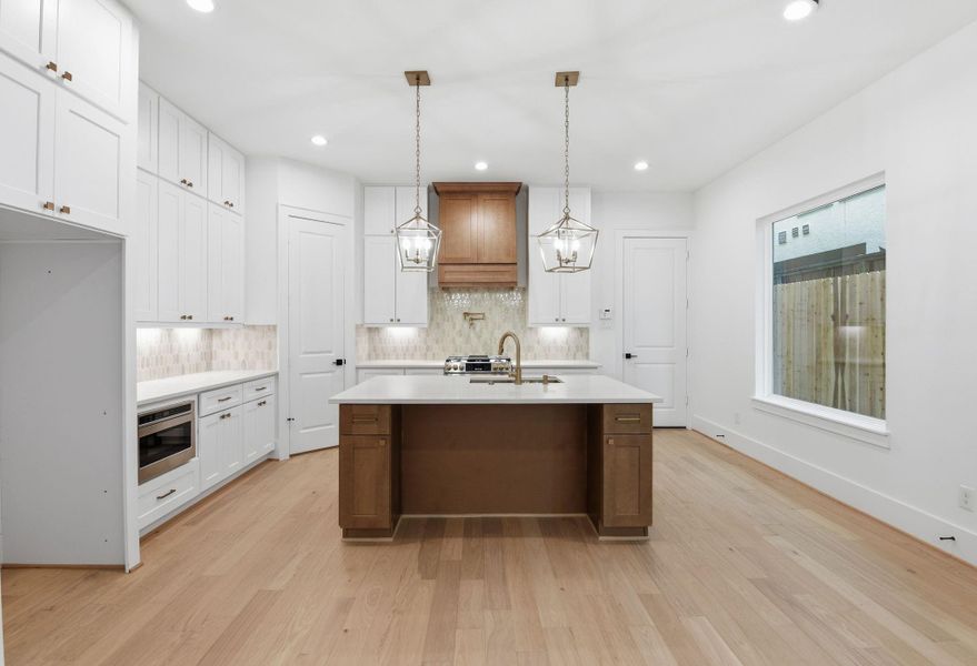 Furnished interior view inside a new home in , Houston (Image 11).