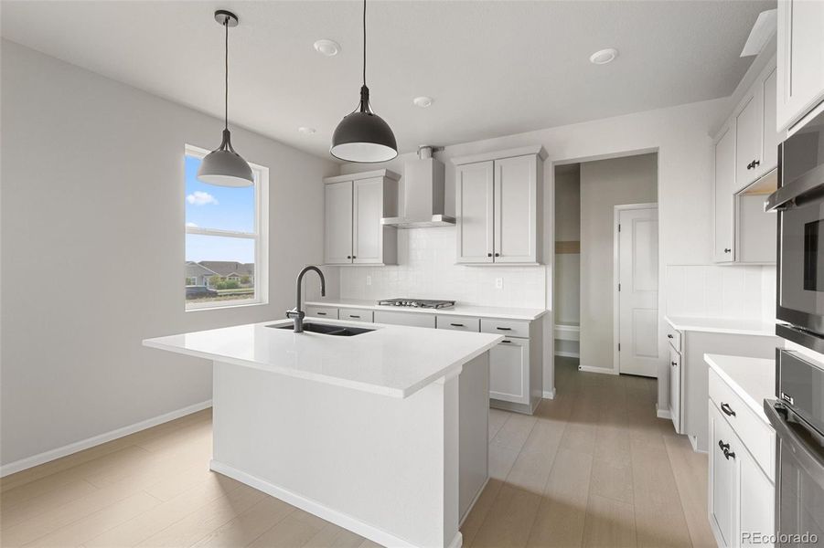 Furnished interior view inside a new home in The Legacy Collection at Talon Pointe, Thornton (Image 5).
