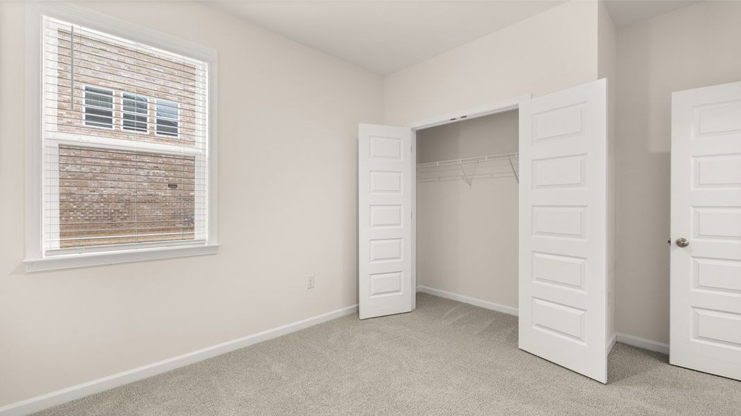 Spacious, unfurnished interior of a new home in The Gates at Pates Creek, Hampton (Image 36).