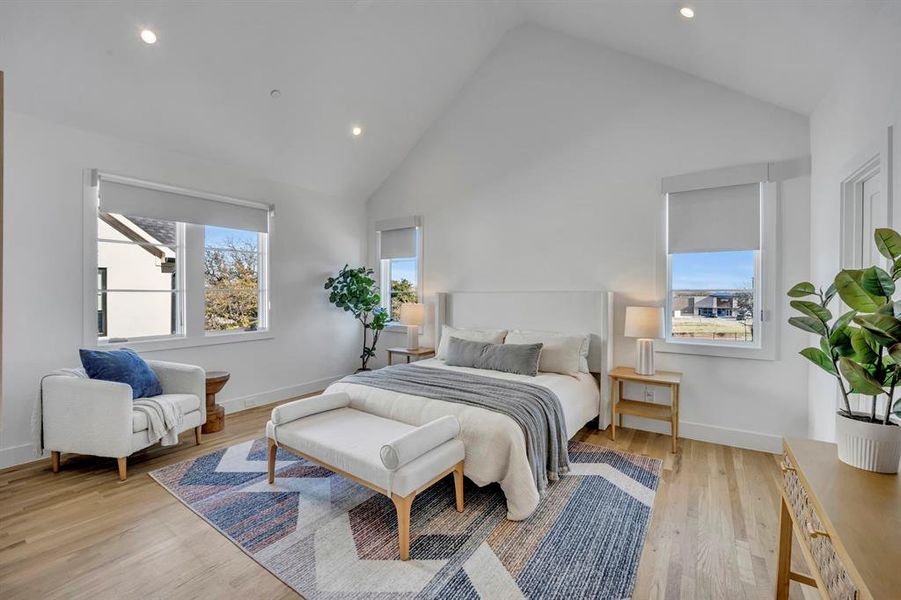 Furnished interior view inside a new home in , Dallas (Image 7).