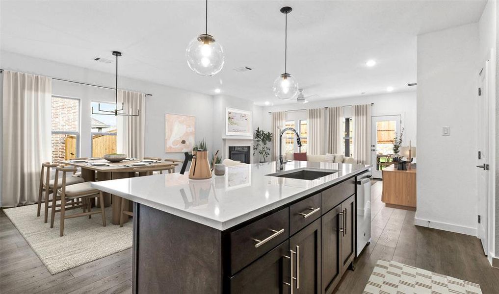 Furnished interior view inside a new home in Rolling Ridge, Van Alstyne (Image 10). Furnished interior view inside a new home in Rolling Ridge, Van Alstyne (Image 10).