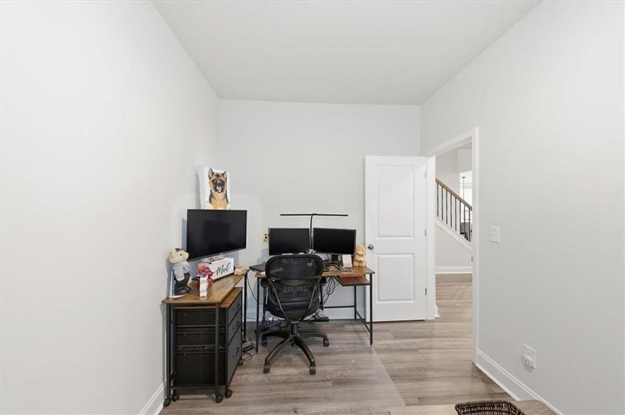 Furnished interior view inside a new home in Falls Creek, Flowery Branch (Image 53).
