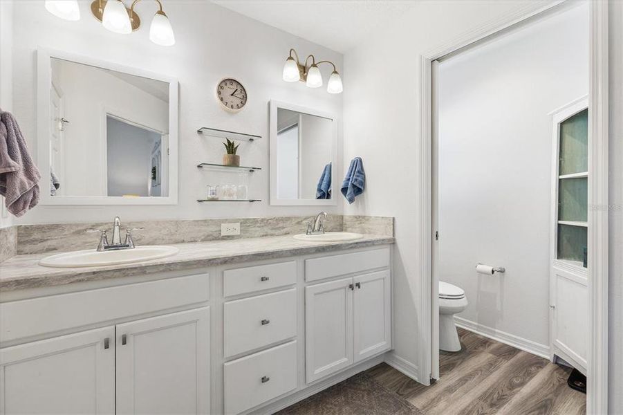 Furnished interior view inside a new home in , The Villages (Image 14).