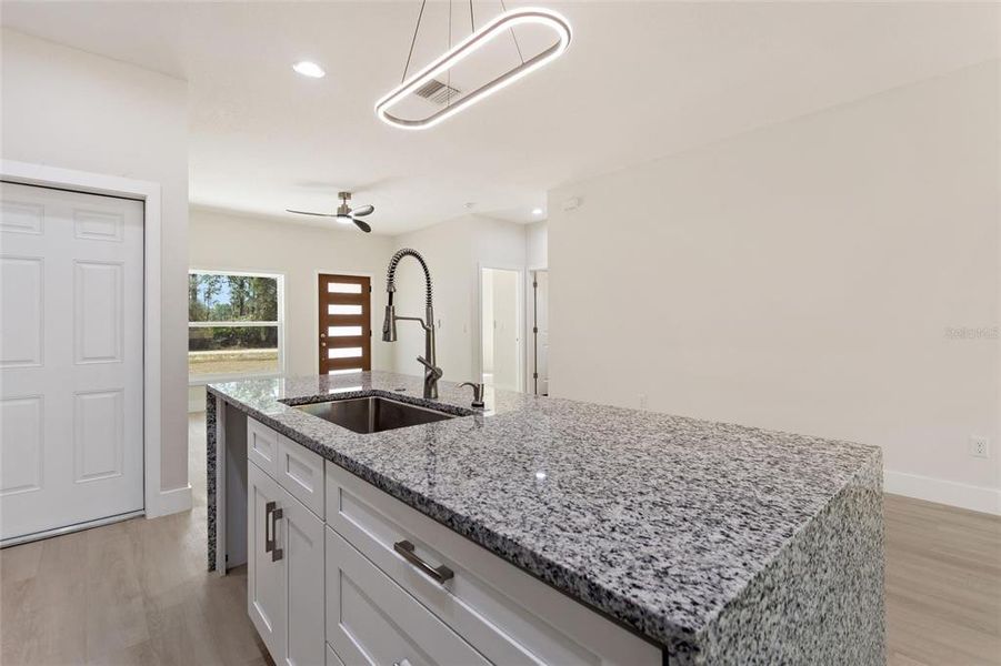 Furnished interior view inside a new home in , Indian Lake Estates (Image 5).