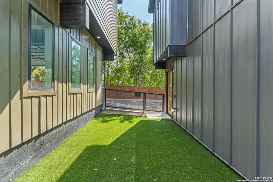 Exterior details and patio area of a home in , San Antonio (Image 20). Exterior details and patio area of a home in , San Antonio (Image 20).