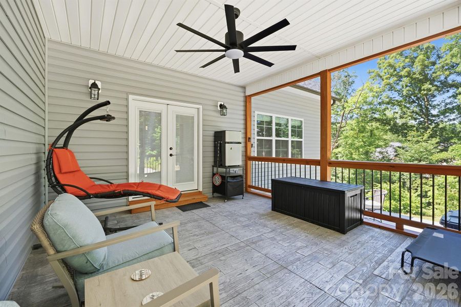 Exterior details and patio area of a home in , Lexington (Image 31). Exterior details and patio area of a home in , Lexington (Image 31).