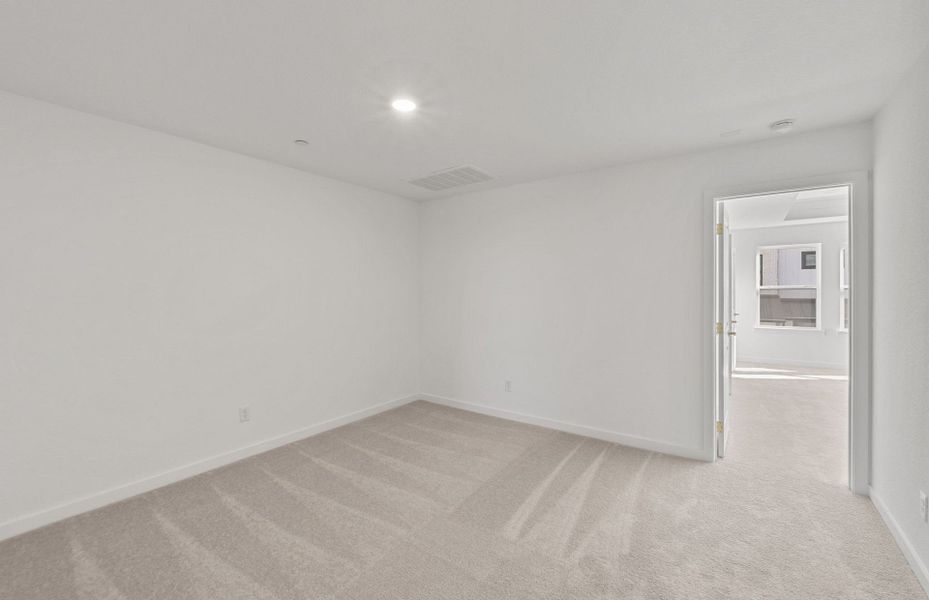 Spacious, unfurnished interior of a new home in Monarch on Main, Round Rock (Image 13).