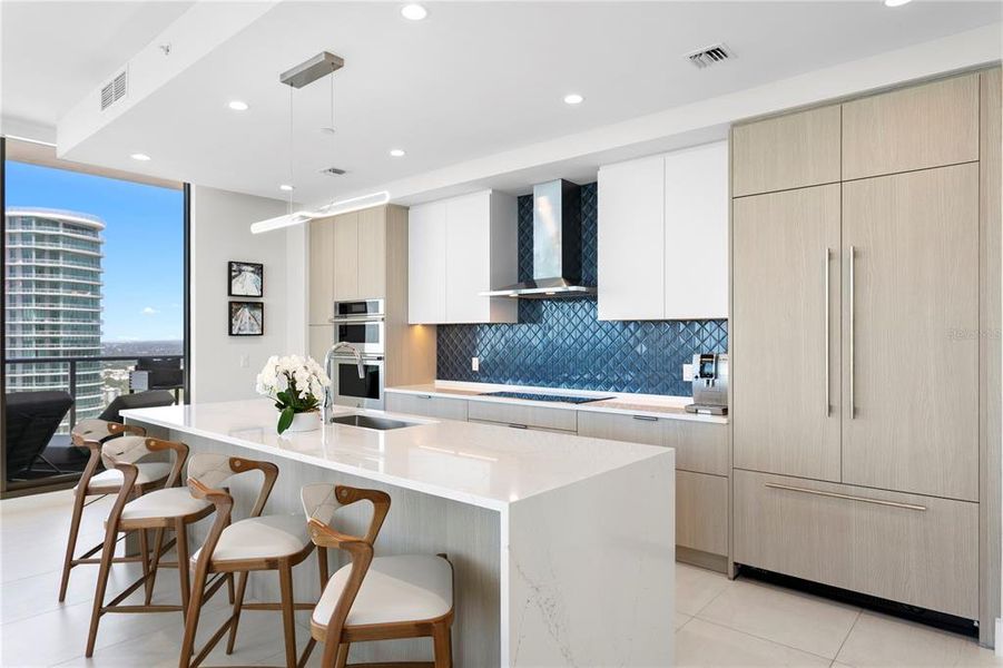 Furnished interior view inside a new home in , St. Petersburg (Image 44).