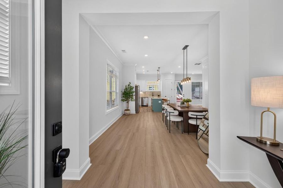 Furnished interior view inside a new home in The Preserve at Killian Hill, Lilburn (Image 4).