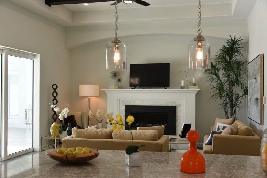 Furnished interior view inside a new home in Toscana, Palm Coast (Image 6).