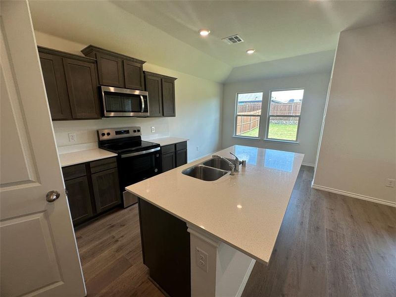 Furnished interior view inside a new home in Cartwright Ranch, Crandall (Image 5). Furnished interior view inside a new home in Cartwright Ranch, Crandall (Image 5).