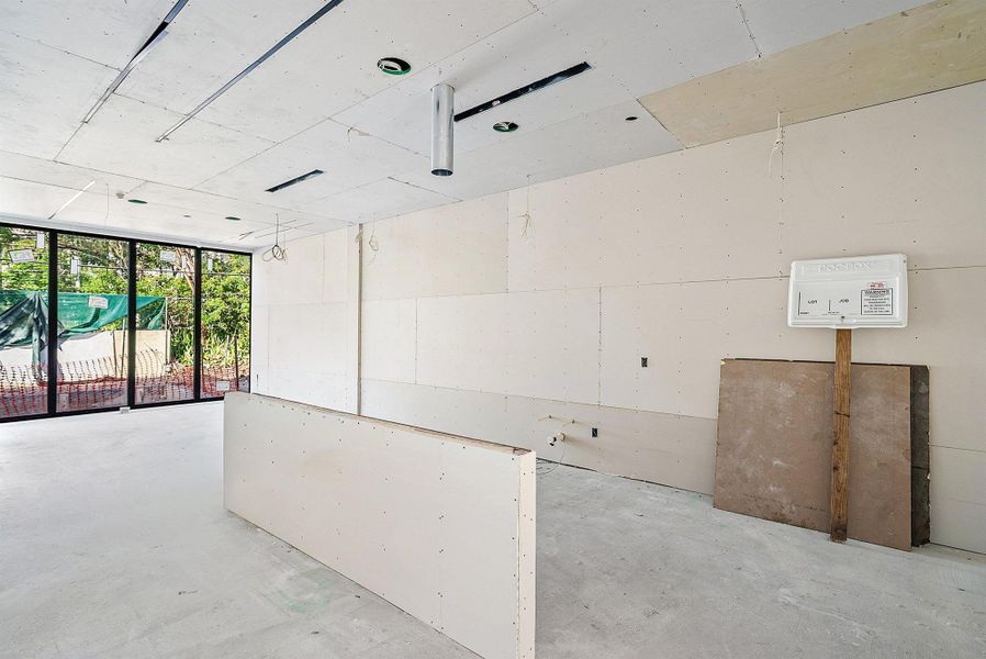 In-progress construction of a new home in , Boca Raton, FL (Image 22).