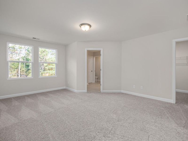 Spacious, unfurnished interior of a new home in Springvale, Fuquay Varina (Image 18).