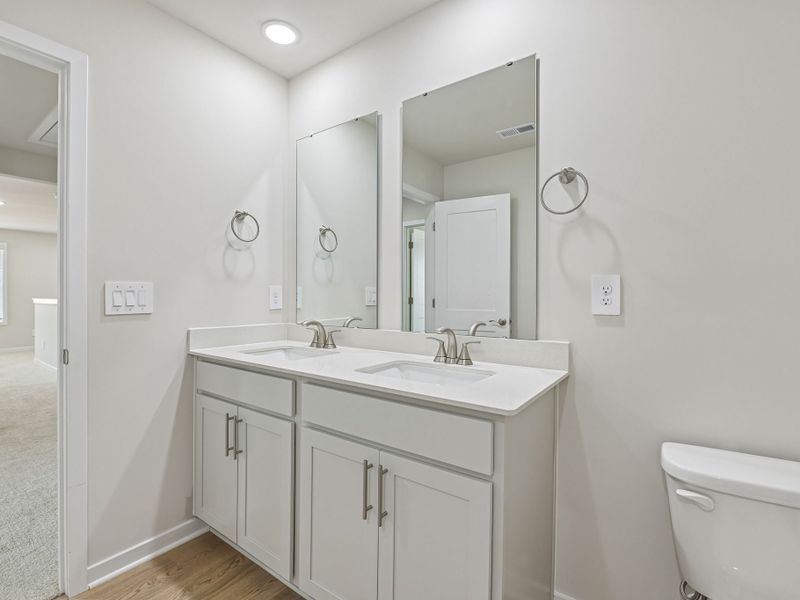 Furnished interior view inside a new home in Marshburn Landing - Signature Series, Wendell (Image 9). Furnished interior view inside a new home in Marshburn Landing - Signature Series, Wendell (Image 9).