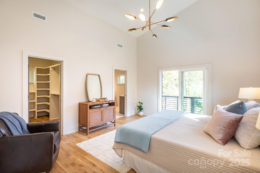 Furnished interior view inside a new home in , Charlotte (Image 33).