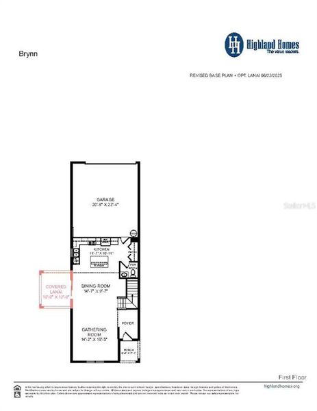 2D floor plan layout of this home in Estates at Hickory Cove - Bungalows, St. Cloud, FL (Image 2). 2D floor plan layout of this home in Estates at Hickory Cove - Bungalows, St. Cloud, FL (Image 2).