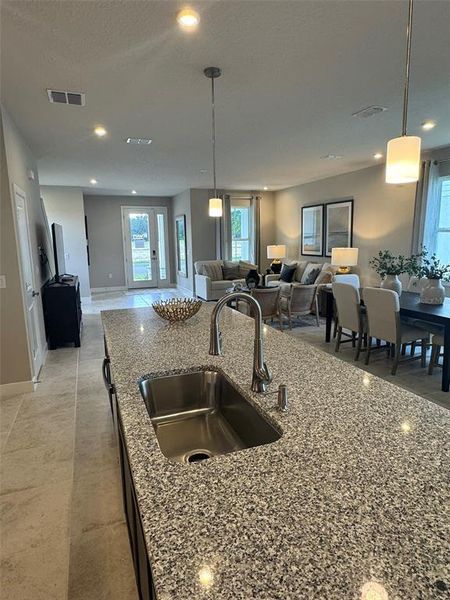 Furnished interior view inside a new home in Lake Mattie Preserve Estates, Auburndale (Image 11). Furnished interior view inside a new home in Lake Mattie Preserve Estates, Auburndale (Image 11).