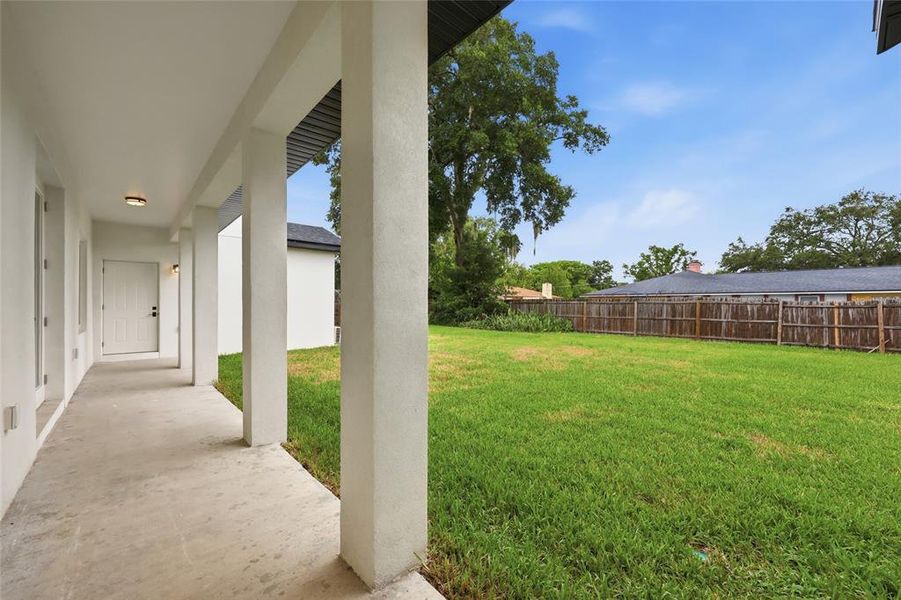 Exterior details and patio area of a home in , Longwood (Image 25). Exterior details and patio area of a home in , Longwood (Image 25).