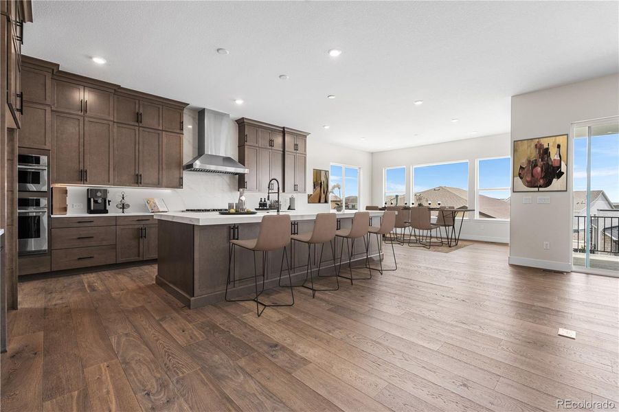 Furnished interior view inside a new home in Retreat at The Canyons, Castle Pines (Image 13).
