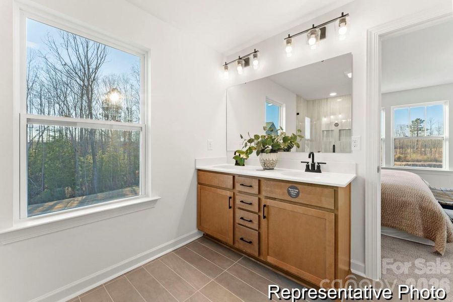 Furnished interior view inside a new home in Whispering Hills, Locust (Image 14).