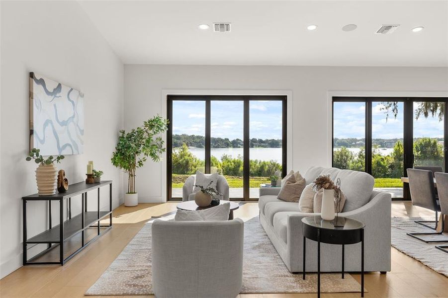 Furnished interior view inside a new home in , Windermere (Image 40).