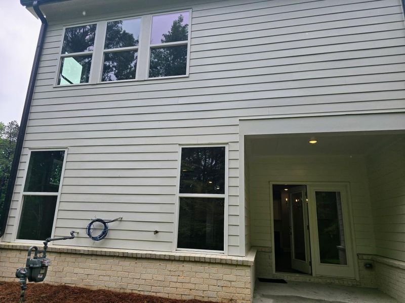 Exterior details and patio area of a home in , Duluth (Image 3).
