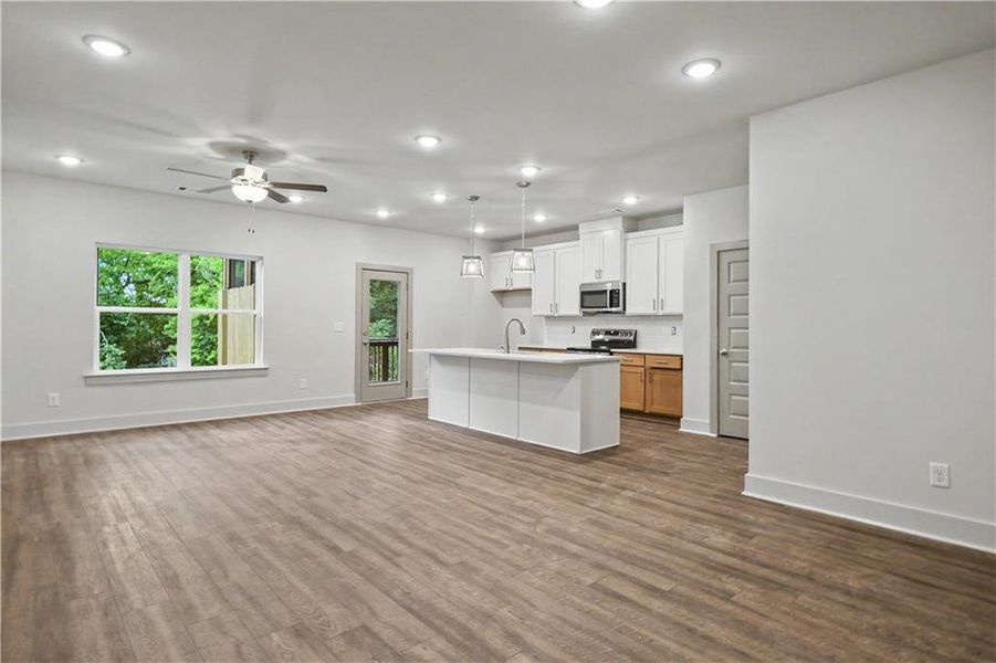 Spacious, unfurnished interior of a new home in , Norcross (Image 13). Spacious, unfurnished interior of a new home in , Norcross (Image 13).