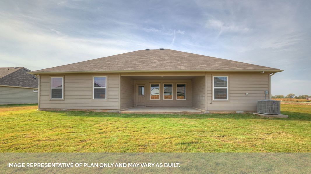 Exterior details and patio area of a home in Hartland Ranch, Lockhart (Image 3). Exterior details and patio area of a home in Hartland Ranch, Lockhart (Image 3).
