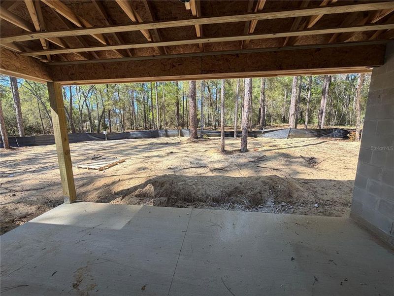 In-progress construction of a new home in , Hernando, FL (Image 3).