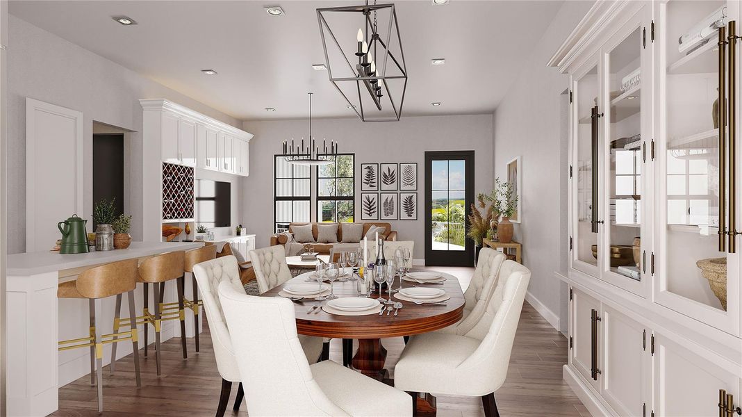 Furnished interior view inside a new home in , El Campo (Image 6). Furnished interior view inside a new home in , El Campo (Image 6).