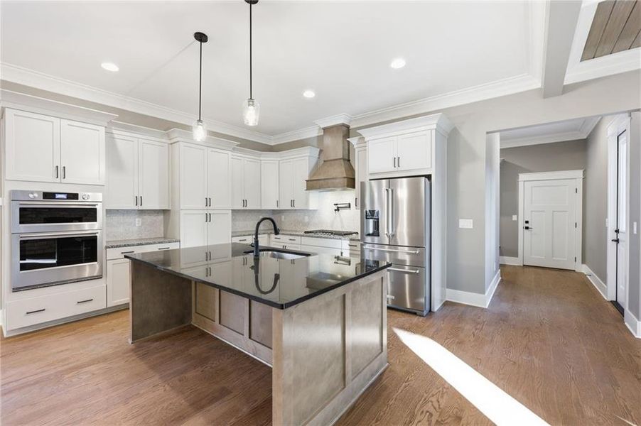 Furnished interior view inside a new home in , Buford (Image 5).