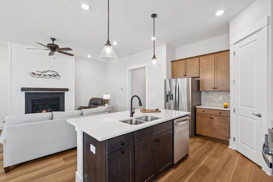 Furnished interior view inside a new home in , Summerville (Image 7).