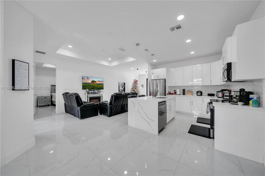 Furnished interior view inside a new home in , Lehigh Acres (Image 12).