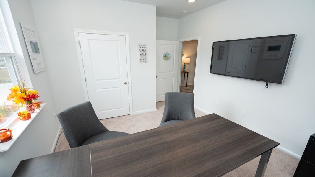 Representative furnished interior of a home built from the KERRY by D.R. Horton in Lochaven, Conway (Image 8).