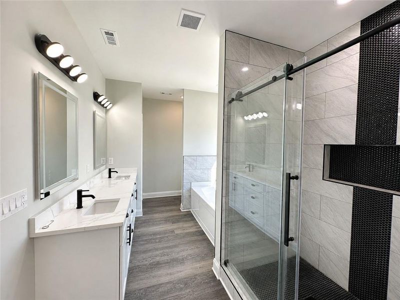 Furnished interior view inside a new home in , Augusta (Image 10).