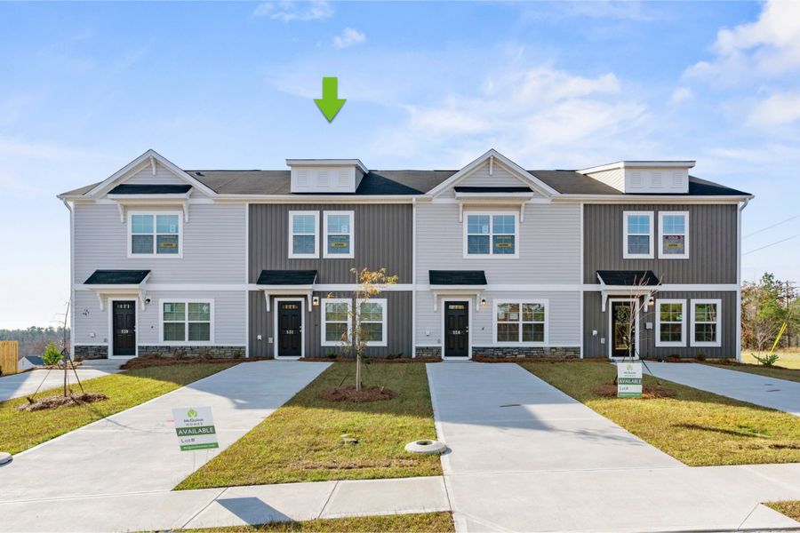 Front exterior of a new home in Cypress Point, Aiken, SC, highlighting curb appeal (Image 2). Front exterior of a new home in Cypress Point, Aiken, SC, highlighting curb appeal (Image 2).