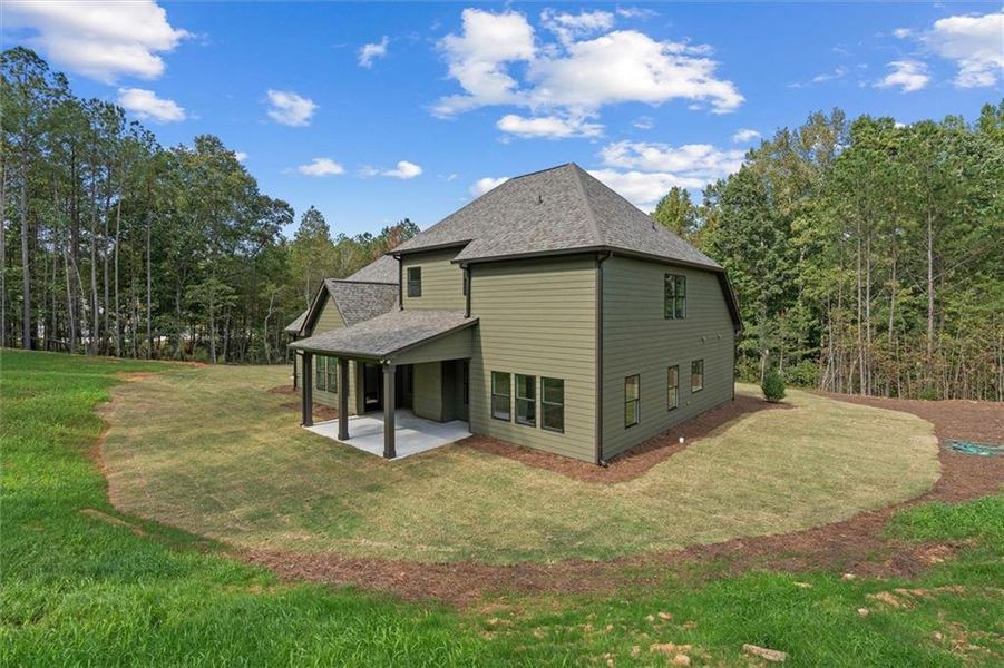 Exterior details and patio area of a home in , Carrollton (Image 21). Exterior details and patio area of a home in , Carrollton (Image 21).