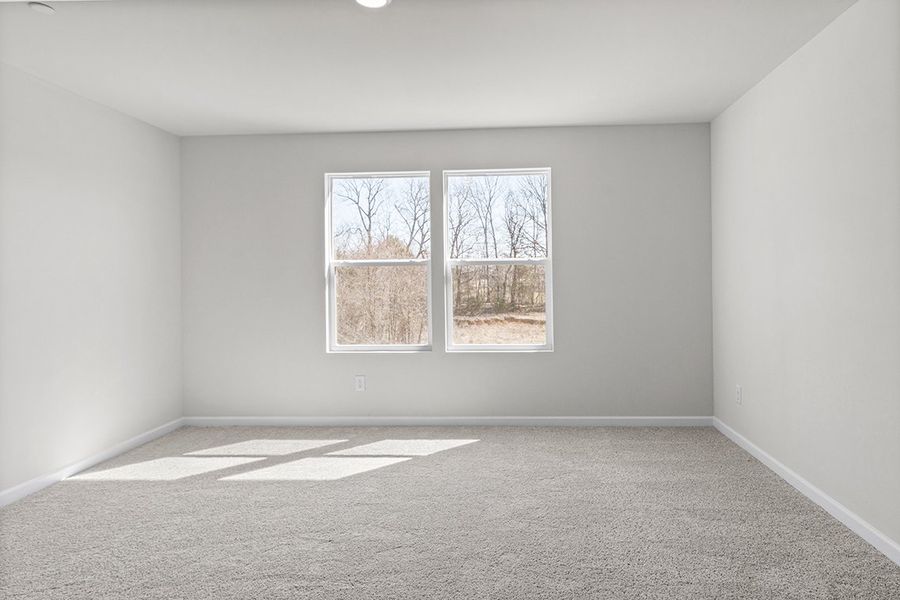 A room with windows. A room with windows.