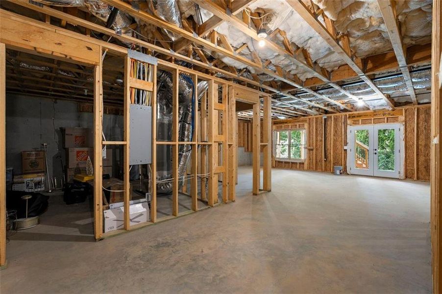 In-progress construction of a new home in , Smyrna, GA (Image 23).