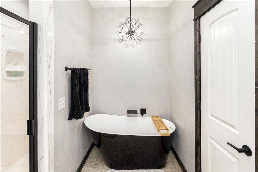 Furnished interior view inside a new home in , Huntington (Image 29).