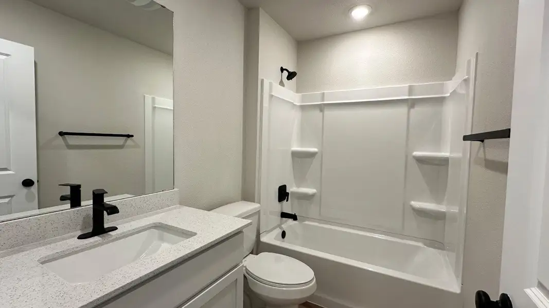 Furnished interior view inside a new home in The Lakes Northwest, Corpus Christi (Image 12). Furnished interior view inside a new home in The Lakes Northwest, Corpus Christi (Image 12).