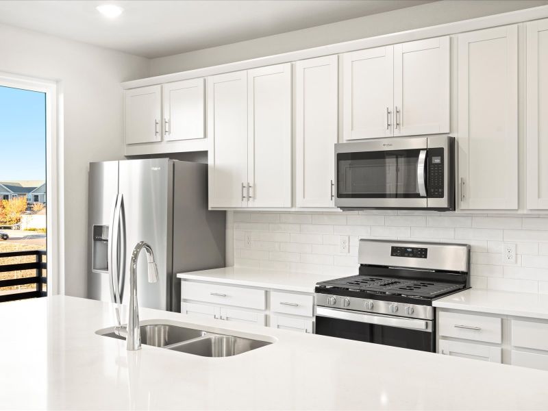 Furnished interior view inside a new home in Three Hills, Morrison (Image 3).