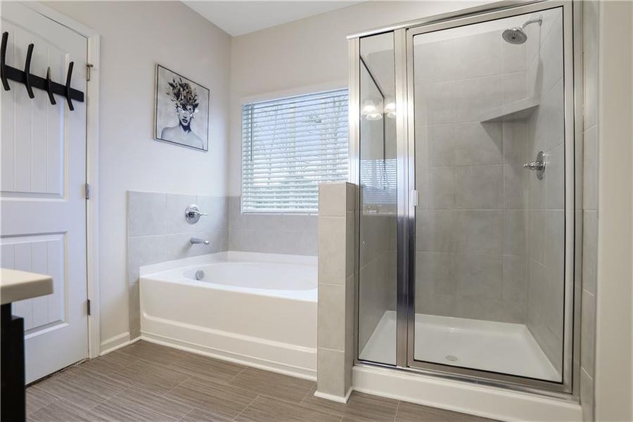 Furnished interior view inside a new home in , Sugar Hill (Image 6).