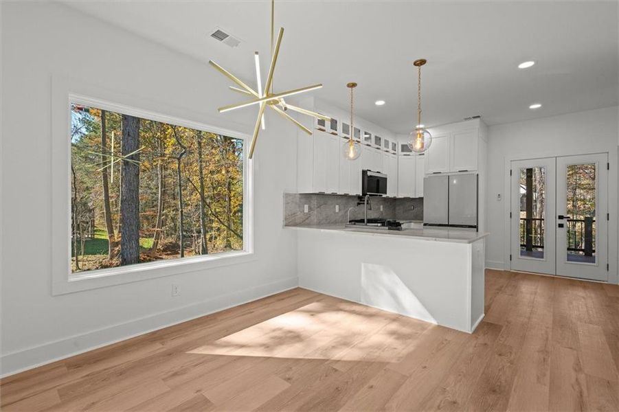 Furnished interior view inside a new home in , Villa Rica (Image 10). Furnished interior view inside a new home in , Villa Rica (Image 10).