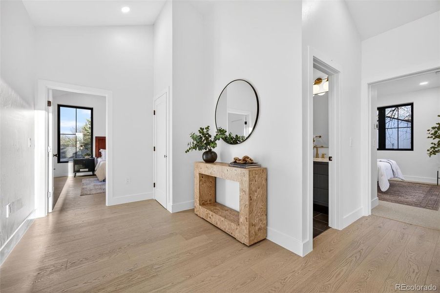 Furnished interior view inside a new home in , Denver (Image 43).